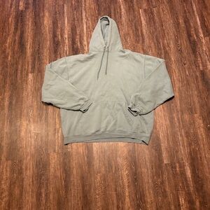 Vintage Champion Light Gray Athletic Hoodie